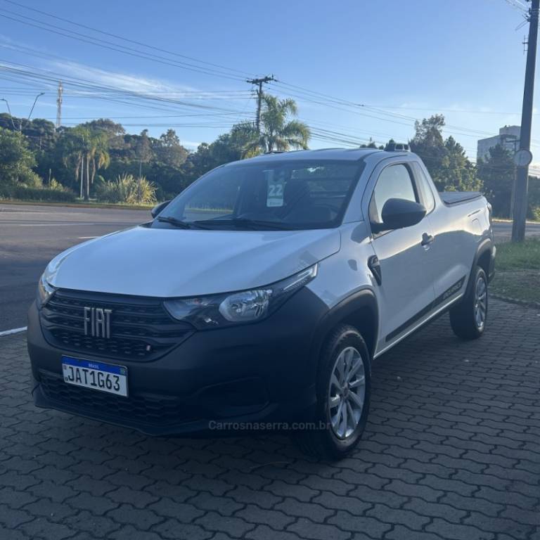 FIAT - STRADA - 2021/2022 - Branca - R$ 73.800,00