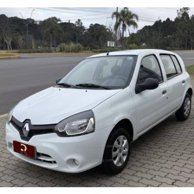 RENAULT - CLIO - 2013/2014 - Branca - R$ 30.800,00