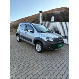 FIAT - UNO - 2010/2011 - Prata - Sob Consulta